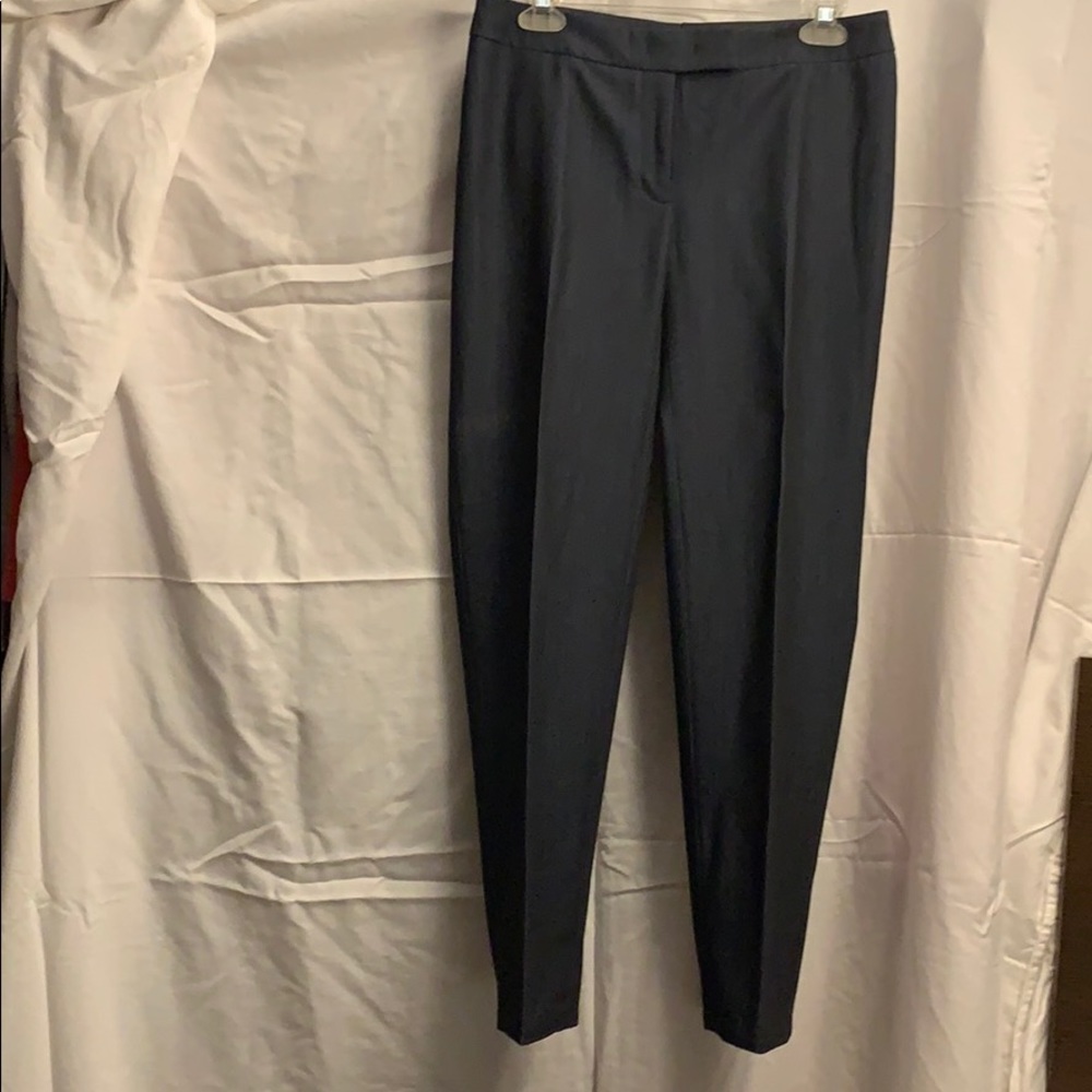 Anne Klein charcoal gray slacks.